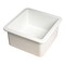 Alfi Brand White Square 18" x 18" Undermount / Drop In Fireclay Prep Sink ABF1818S-W - alternate 4